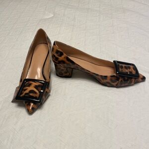 Size 9, leopard shoes